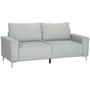 Cosy Corduroy Three-Seater Sofa - Modern Comfort for Any Living Space