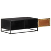 The Furniture Hubs Mango Wood Coffee Table 90x50x35