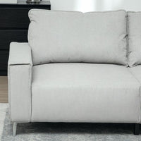Cosy Corduroy Three-Seater Sofa - Modern Comfort for Any Living Space