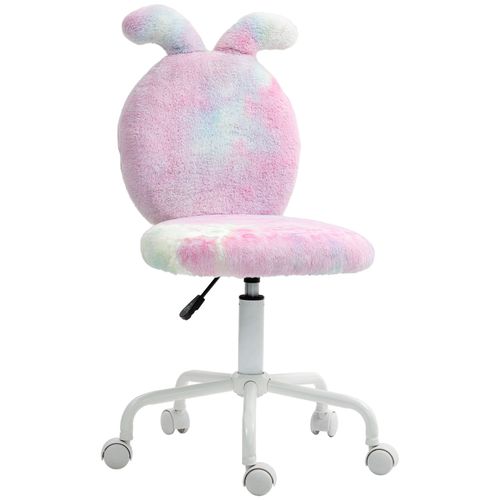The Furniture Hubs Armless Desk Chair Bunny Vanity Chair