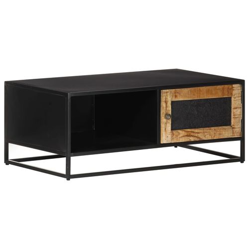 The Furniture Hubs Mango Wood Coffee Table 90x50x35