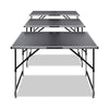The Furniture Hub 3pc Foldable Height-Adjustable Pasting Table