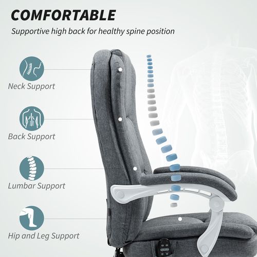 The Furniture Hubs Comfort Massage Chair with Heat Function