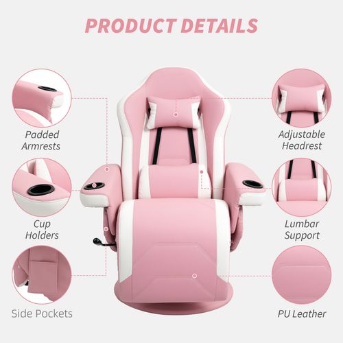 The Furniture Hubs Manual Recliner Armchair PU Sofa Chair