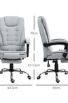 The Furniture Hubs Executive Swivel Office Chair with Footrest