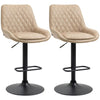 Adjustable Swivel Bar Stools (Set of 2)