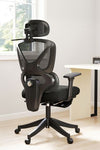 The Furniture Hubs Ergonomic Recliner Office Chair Footrest