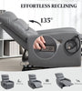 Furniture Hubs Recliner Chair w/ USB & Phone Holder
