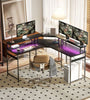 Ergonomic Recliner Office Chairs Footrest with Desk