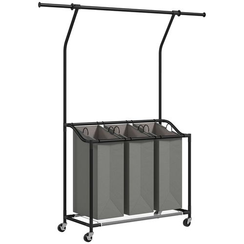 The Furniture Hubs 126L Laundry Sorter, Laundry Basket