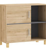 The Furniture Hubs Bath Cabinet w/ Compartments & Doors