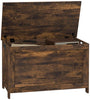 HOMCOM Storage Chest with 2 Safety Hinges, Storage Bench for Living Room