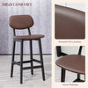 The Furniture Hubs 2 Sets Faux Leather Chairs & Bar Stools
