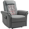 The Furniture Hubs Massage Recliner Chair Breathable Leather