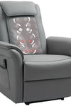 The Furniture Hubs Massage Recliner Chair Breathable Leather