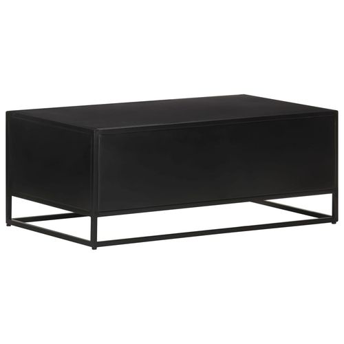 The Furniture Hubs Mango Wood Coffee Table 90x50x35