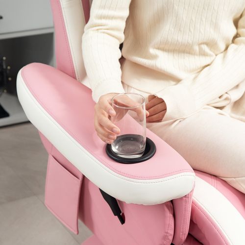 The Furniture Hubs Manual Recliner Armchair PU Sofa Chair