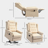 The Furniture Hub Power Lift Recliner Armchair with Wingback