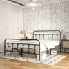 King Size Minimalist Metal Bed Frame | The Furniture Hubs